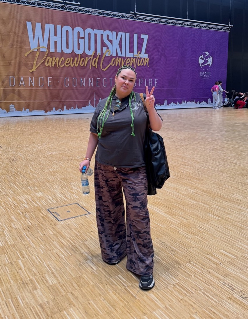 Alona Yevych bei einer Danceworld Convention