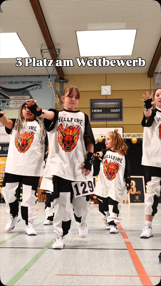 Wettkampfmoment von Modernes Tanzen Lübben